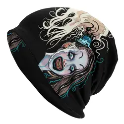 Bonnet Hats Terrifier Horror Films Thin Skullies Beanies Hat Little Pale Girl Art The Clown Spooky Autumn Warm Cap Hip Hop Caps