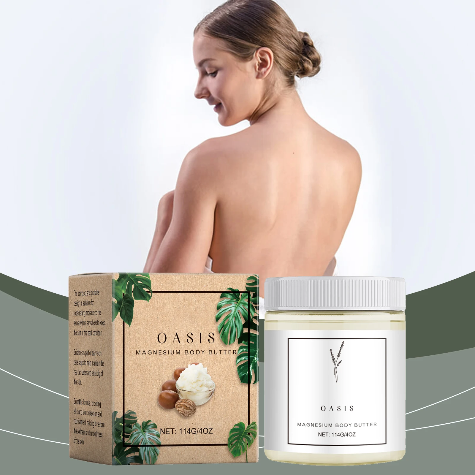 

Body Moisturizing Cream Repair Skin Barrier Exfoliator Relieve Redness Swelling Increase Skin Elasticity Soothing Body Lotion