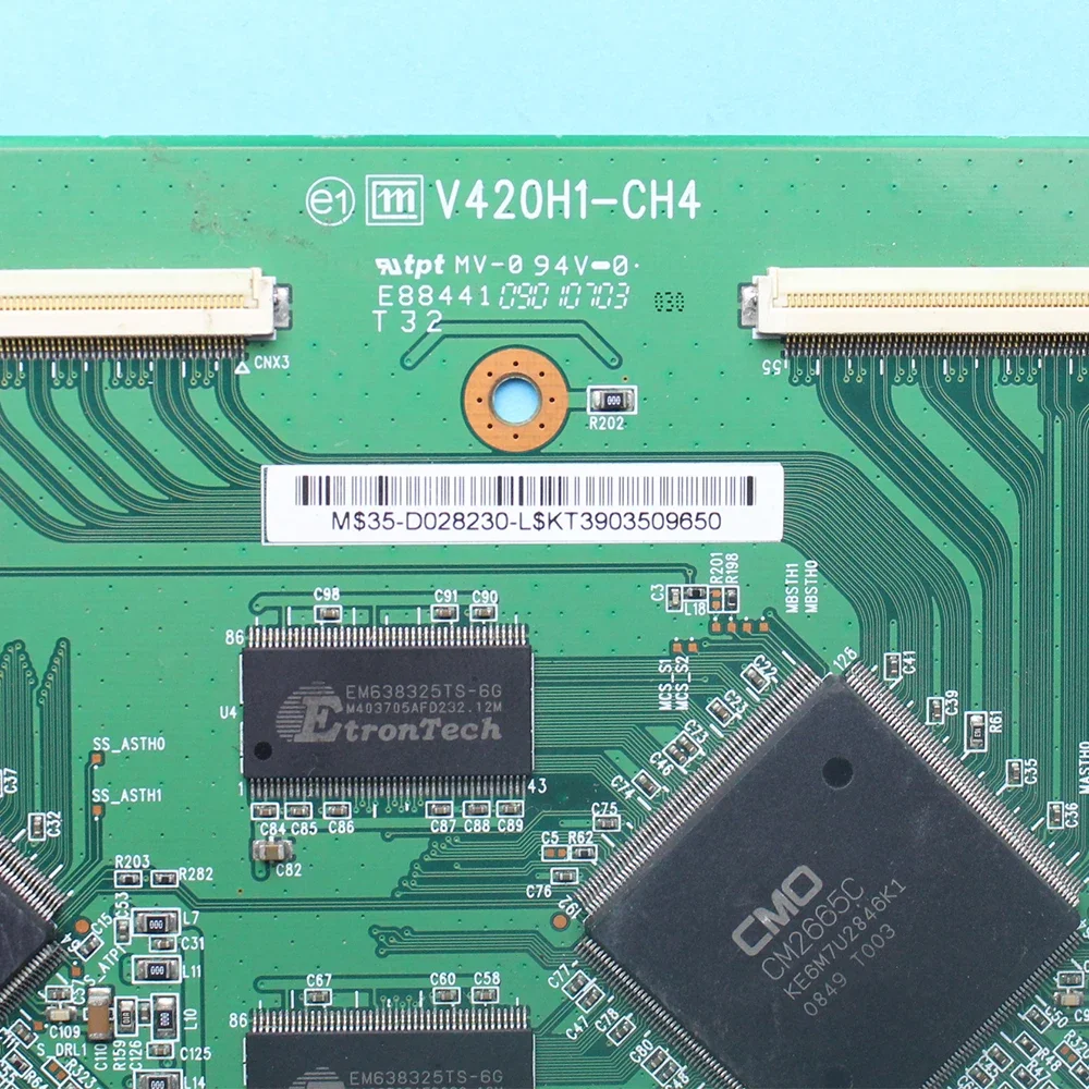 For TV V420H1 CH4 V420H1CH4 Logic Board Origional Product Profesional Test Board V420H1-CH4 T Con Board Suitable