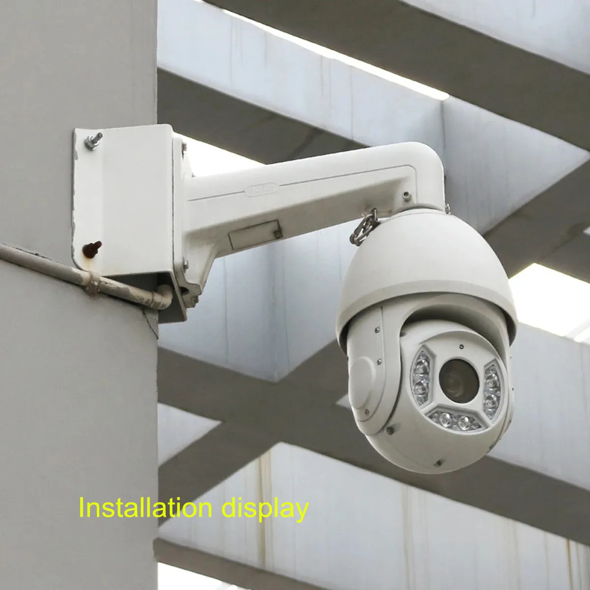 Heavy Duty Dome PTZ Camera Support Security CCTV Camera Corner Mounting Bracket Thickened Ball Machine Wall Corner Bracket