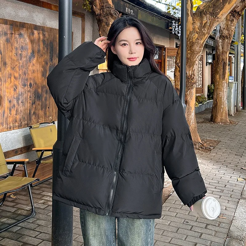 2024 Winter New Women's Puffer Jacket - Thicker Cozy Loose Cotton Coat Trendy Outerwear