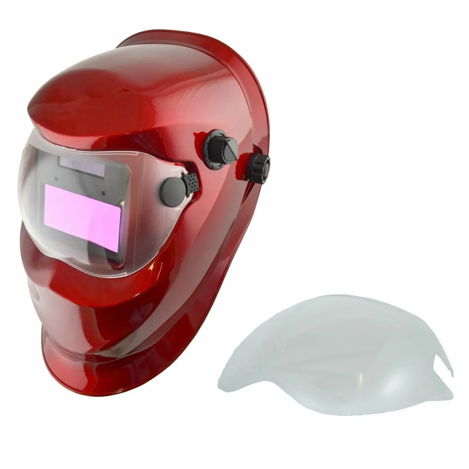 1Pcs Spare Welding Lenses 1mm Transparent PC Protective Outer Lens Standard Soldering Welding Helmet Mask Cover Filter