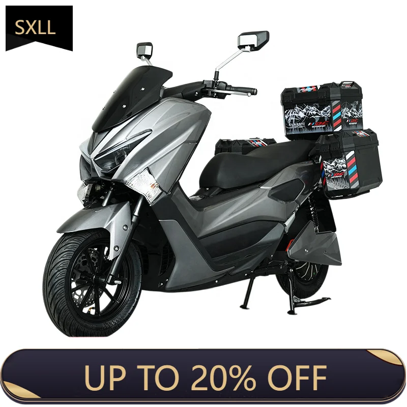 

Электроскутер SXLL New 2000W 3000W 5000W с литиевой батареей 72V 50AH, стальной рамой, для взрослых, электрический мотоцикл для путешествий.