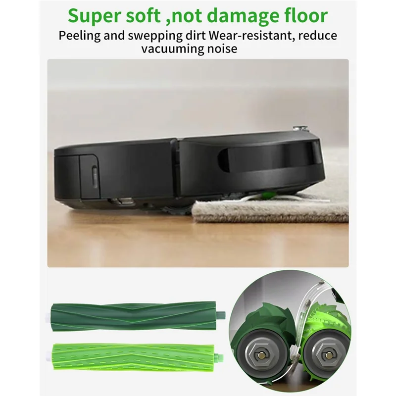 ملحقات قطع الغيار A66T لسلسلة iRobot Roomba E&I&J، I7+ I3 I3+ I4 I4+ I6 I6+ J7 J7+ I8 I8 مكنسة كهربائية