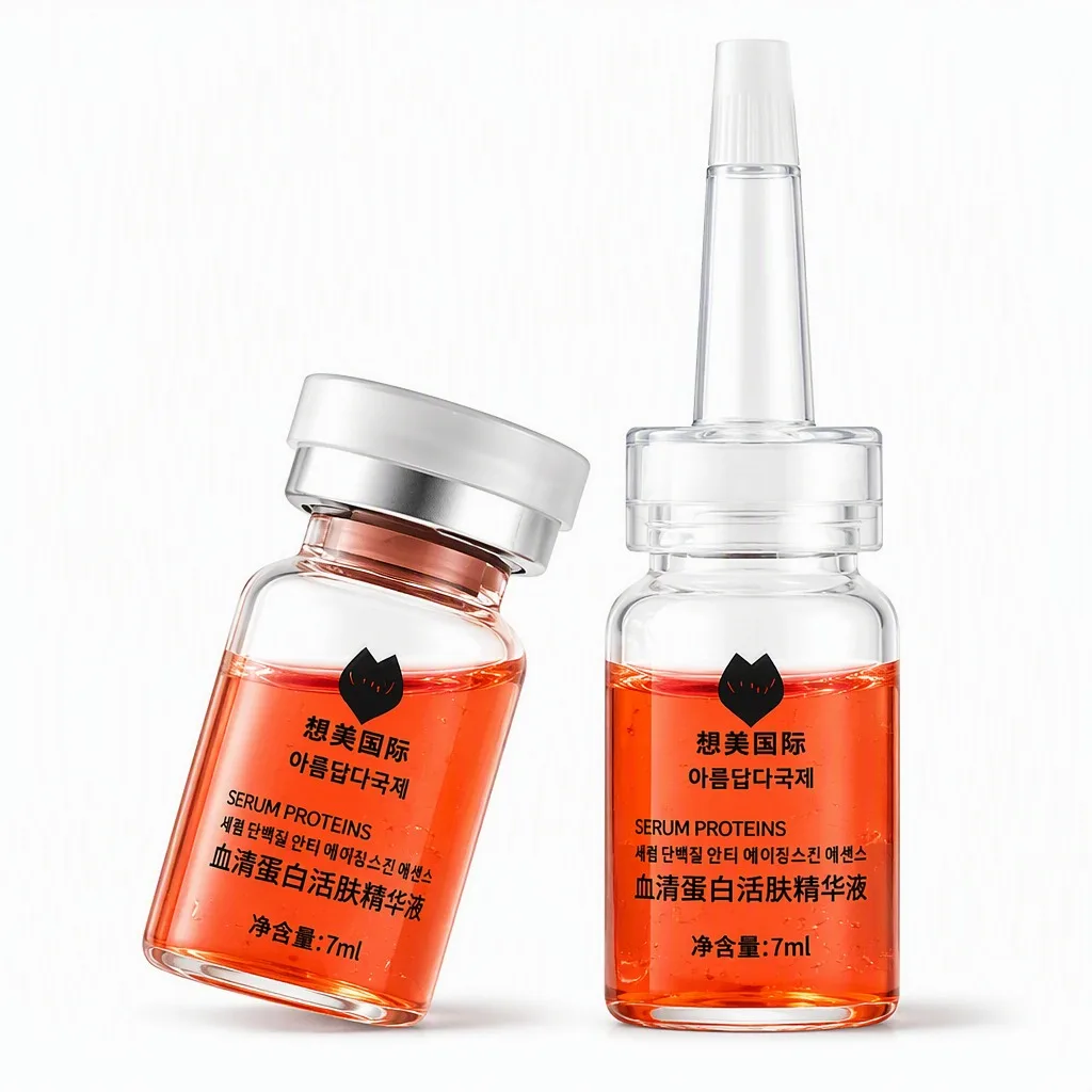 Travel Set! 7ml*5 Anti Wrinkle Essence, Korean Face Lifting & Tightening Serum, Deep Moisturizing Ampoule
