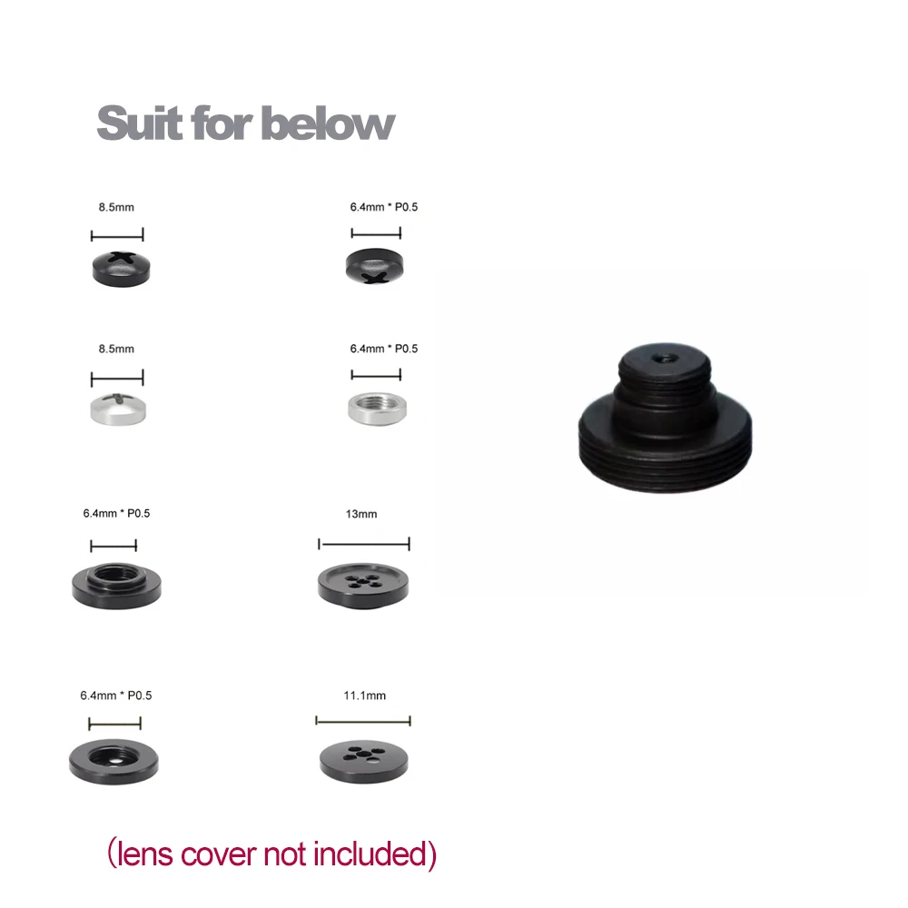 Witrue CCTV Lens M12 Pinhole 3.7MM HD 2MP 1080P 1/2.7