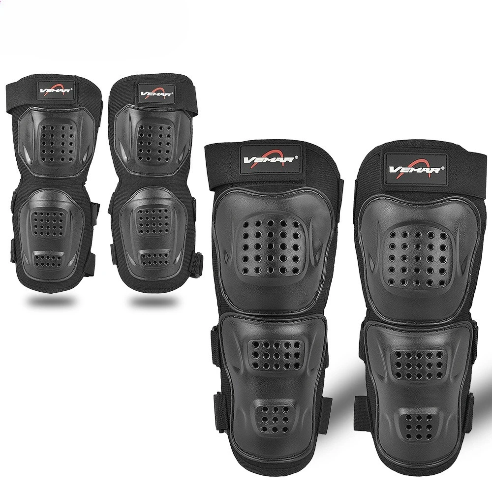 

Ударопрочные наколенники, снаряжение для езды на мотоцикле, полный комплект, защита локтей и коленей, прочный, дышащий