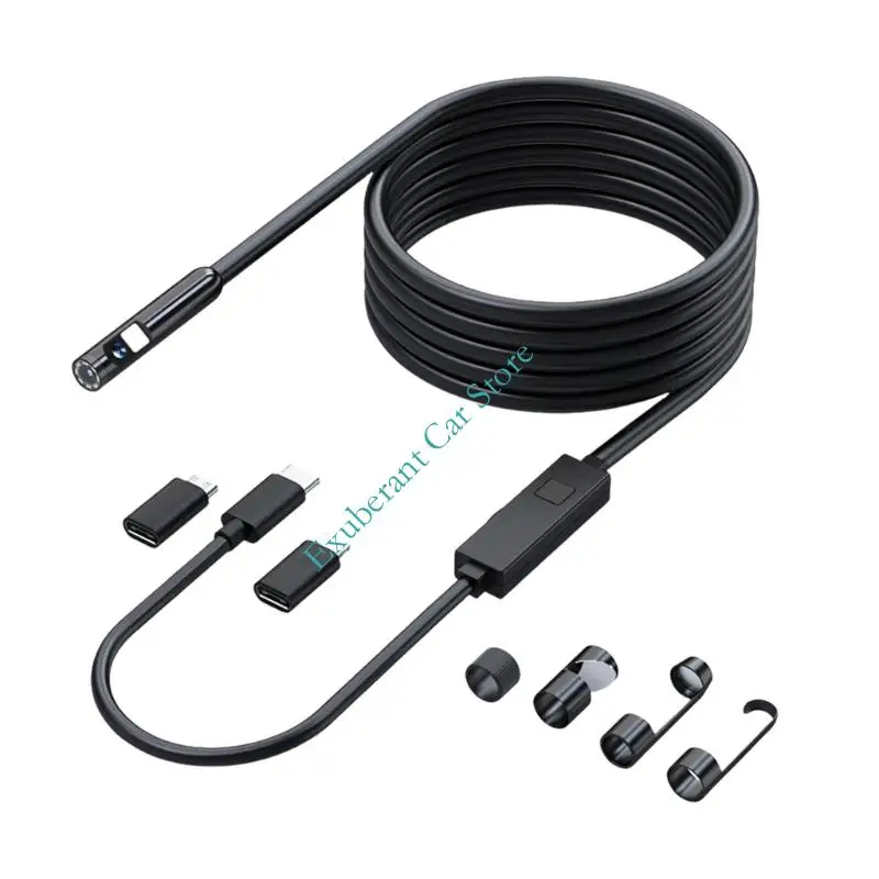 

8MM Automotive Inspection Camera With 1920P Two Lens System For Engine And Pipe Checks unites To intelligent Devices