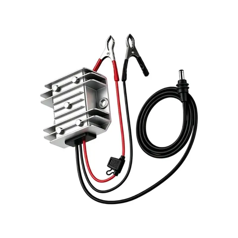 652F Round Output 30V Power Boosters for 12V 24V Battery Input Service Tasks
