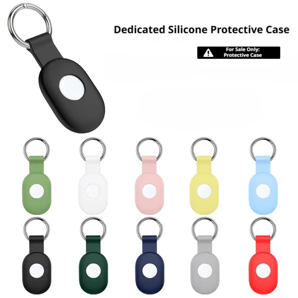 

Cover For Xiaomi Tag Soft Silicone Protective Shell Tracker Accessories Anti-Scratch Sleeve Keychain Anti Loss