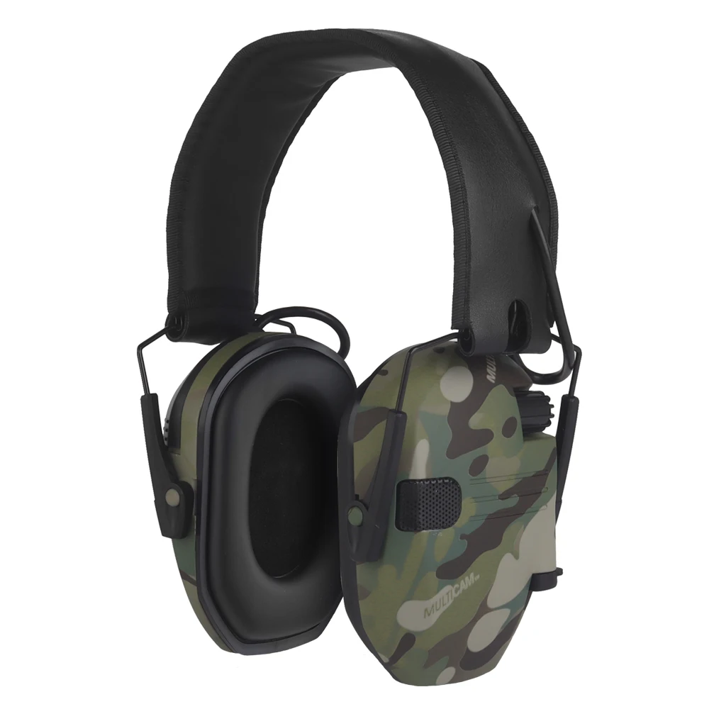 Multiple Color Tactical Headphones CS Shooting Training Headset With Noise Reduction Knob Adjustment Hunting Accessories