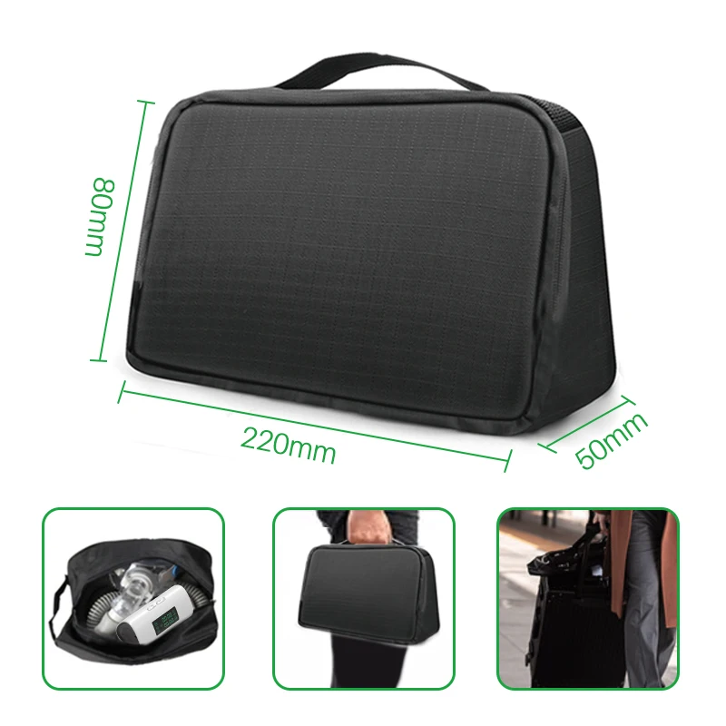 CPAP Cleaner Sterilizer Disinfector with Bag Connector For Cpap Ventilator Humidifier Mask Tube Accessory