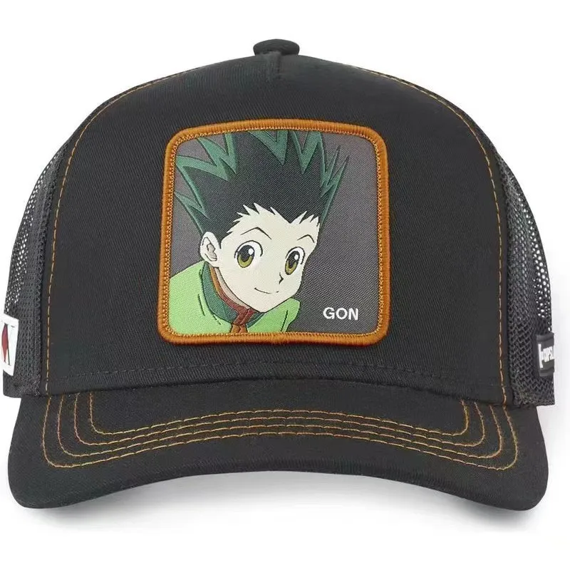 HUNTER HUNTER-Casquette de Baseball en Coton pour Homme et Femme, Chapeau de Camionneur, Killua Zoldyck GON Complet ECSS Hisoka Cosplay, Hip Hop