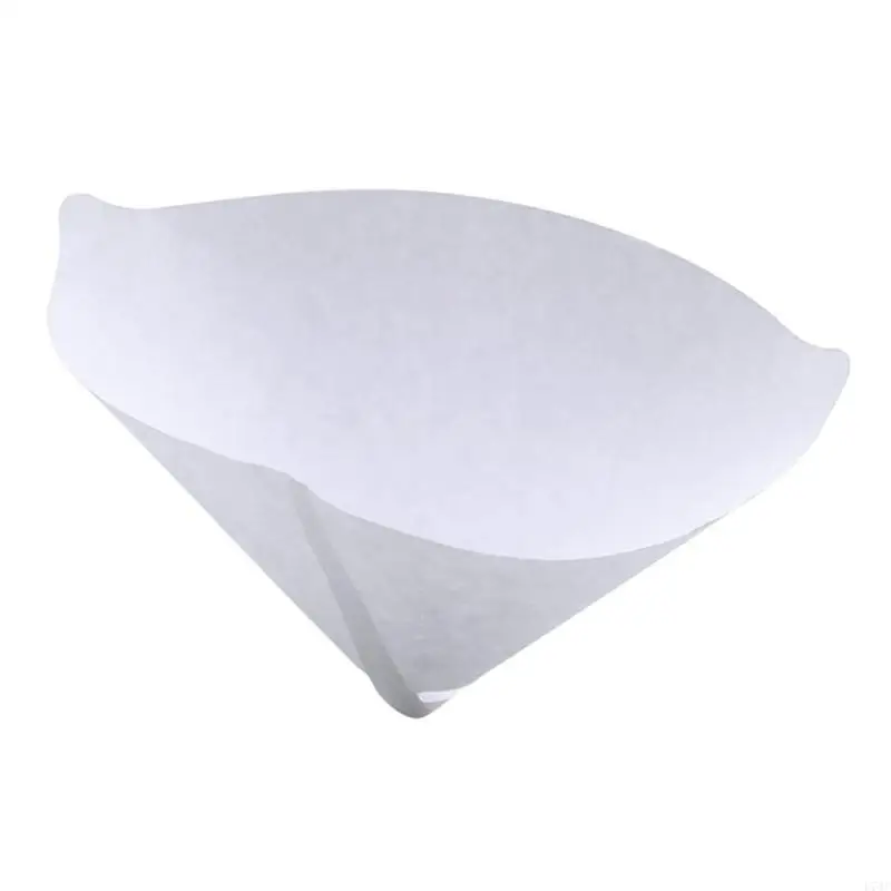 L74C 50/100 Stuks Verf Filter Zeef Kegelvormige Zeef Trechter Nylon Mesh Trechter Papier Verf Theepot Voor Spuitpistolen