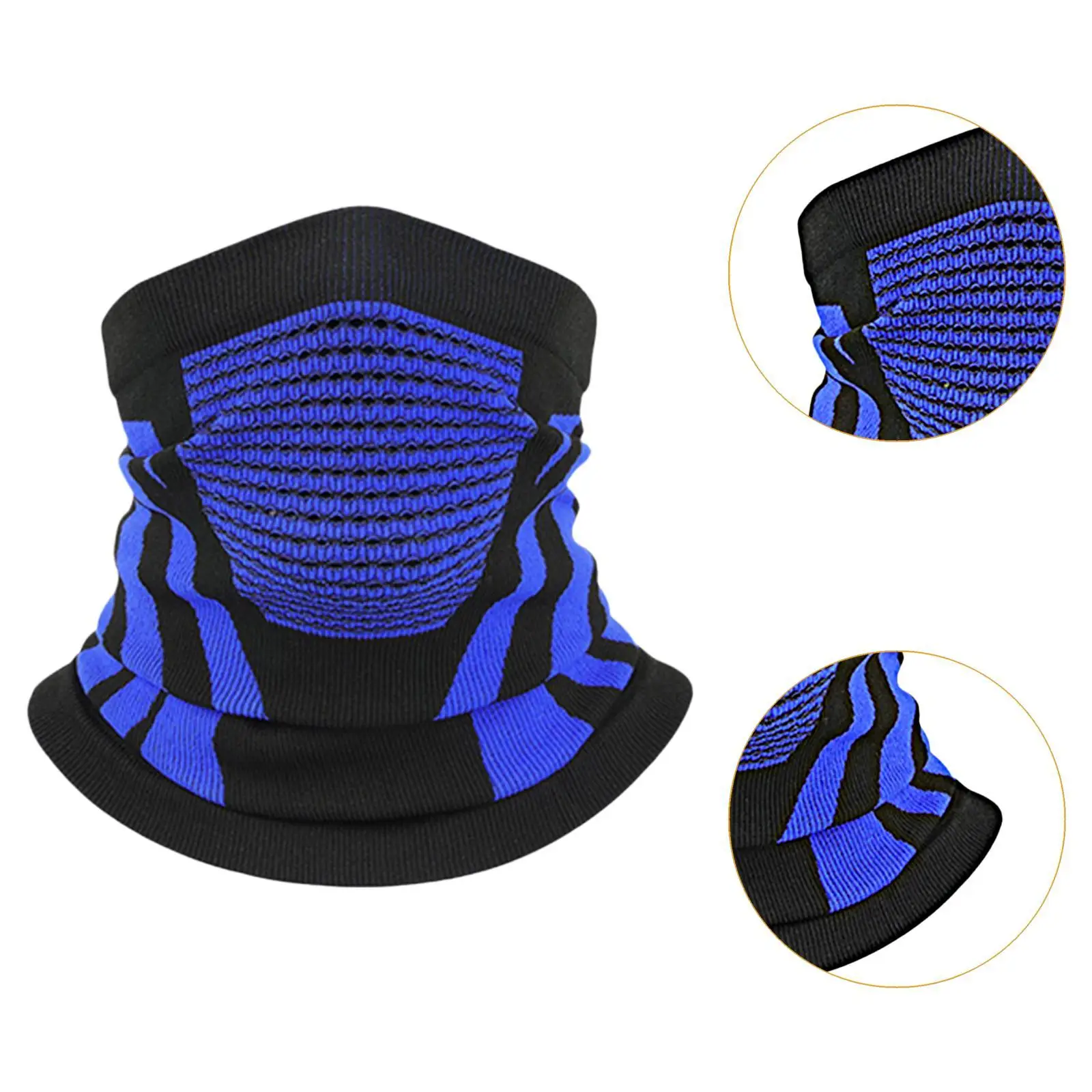 Guêtre chauffe-cou d'hiver, écharpe légère pour temps froid, masque facial, cagoule pour course à pied, vélo par temps froid, ski pour hommes