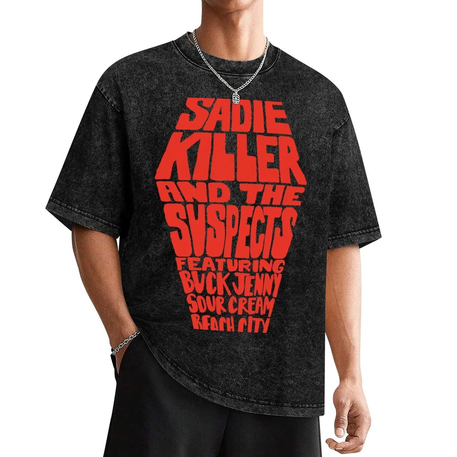 Sadie Killer and the Suspects T-Shirt customs design your own sports fans tee shirts for men