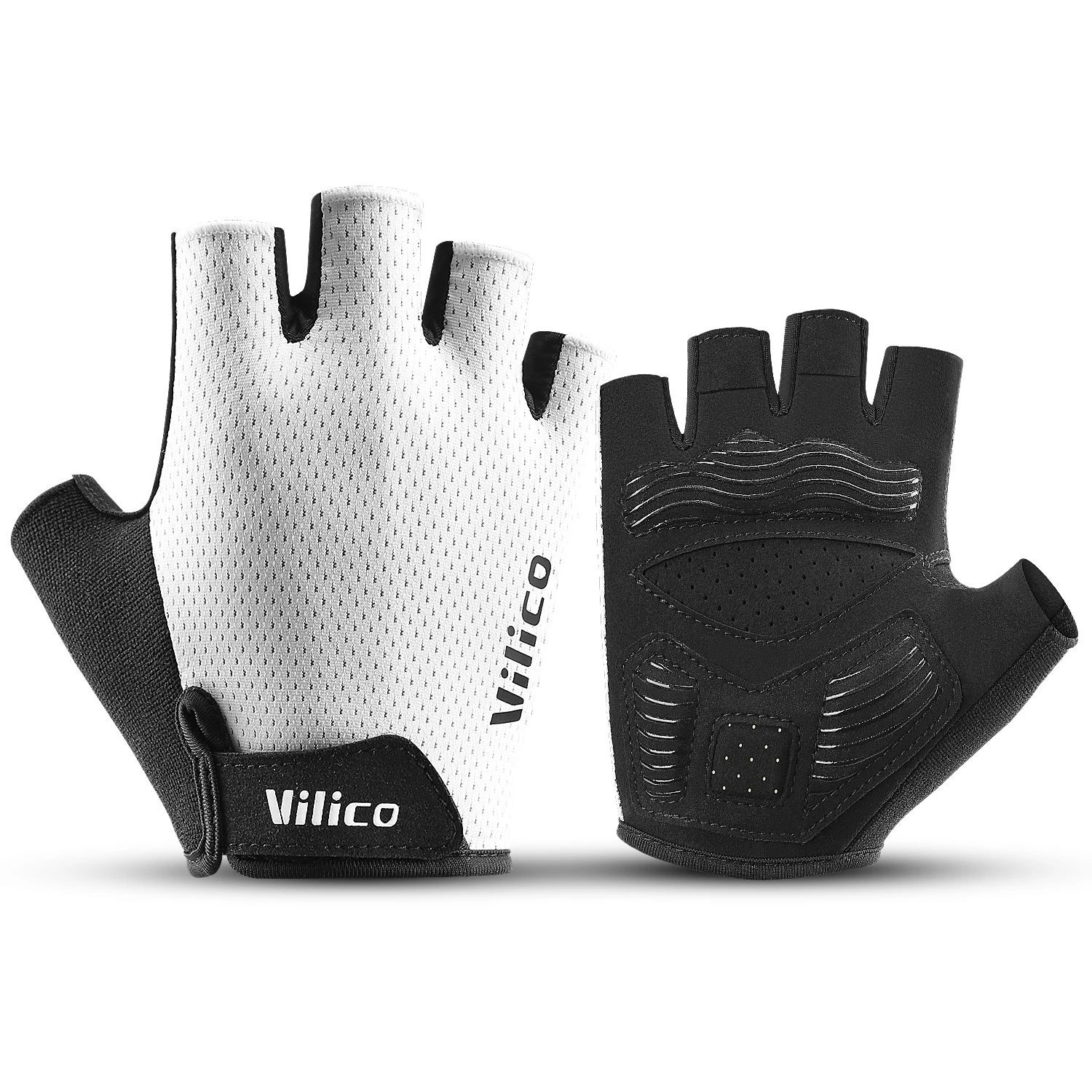 Summer Cycling Gloves Fingerless Fitness Fishing Women Men Spring Gym Breathable Non-slip Yoga Elastic Sport Bicycle Gloves