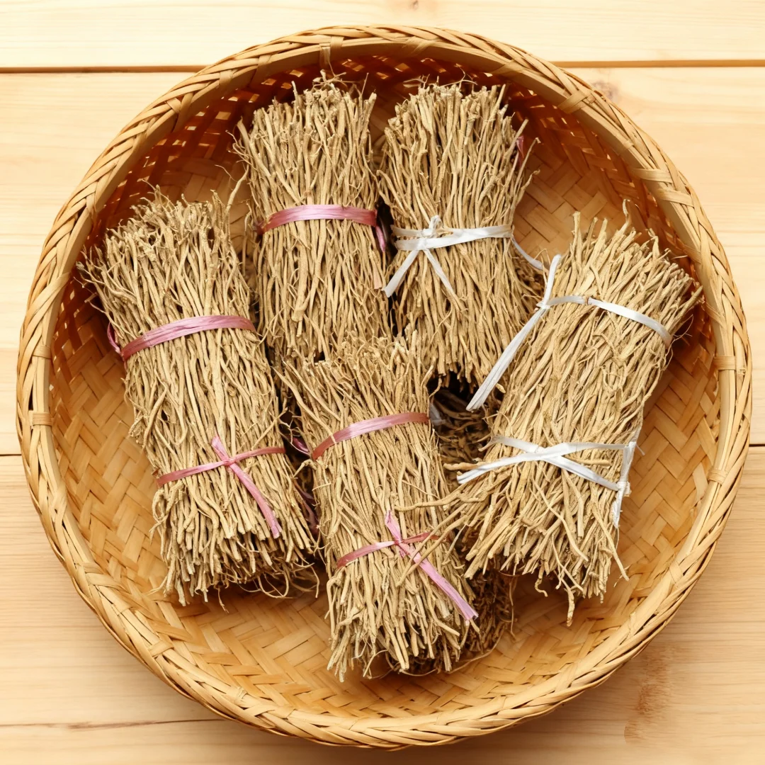 50g VETIVER Fragrant root Bundle Natural Perfume Raw Dried Incense for Home