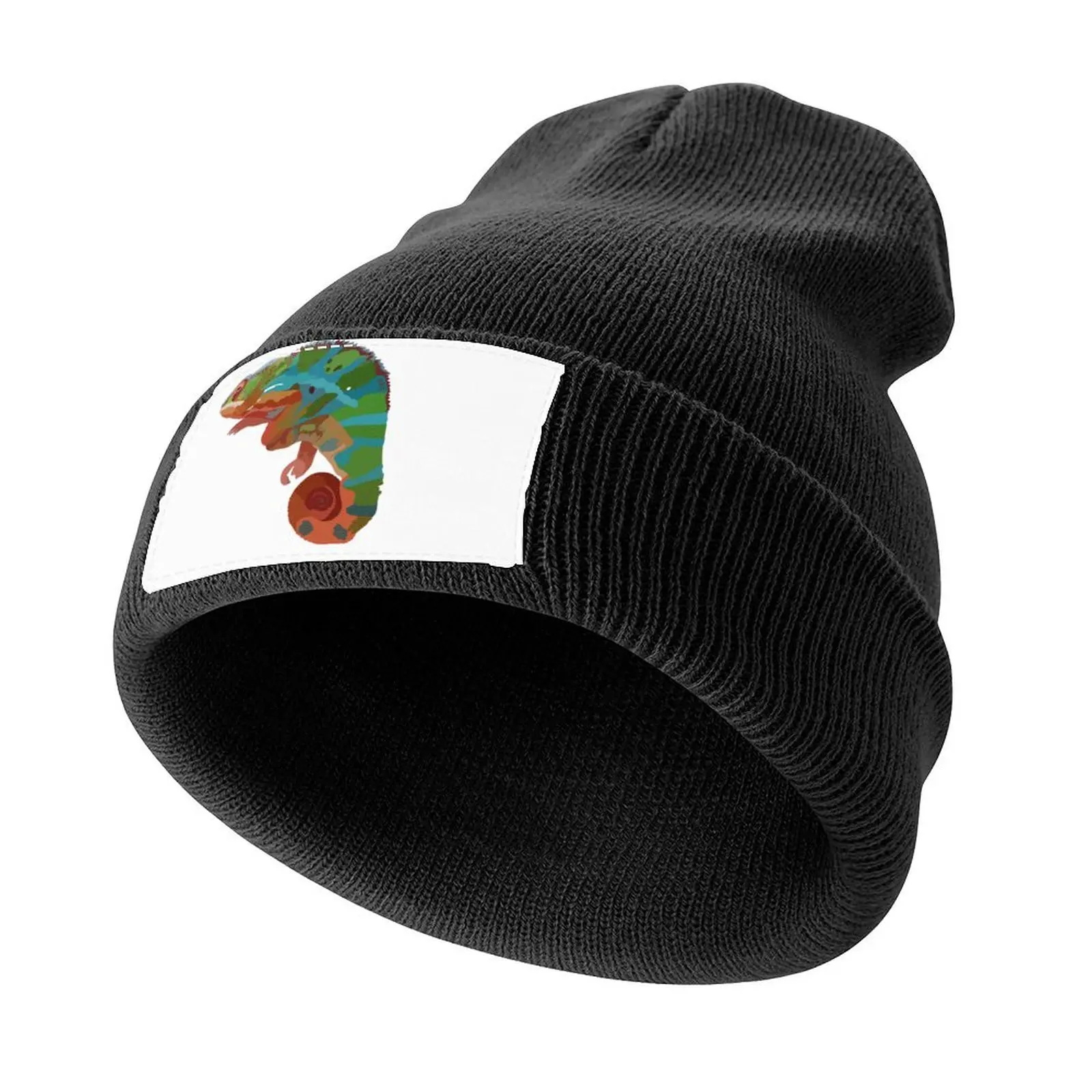 P is for Panther Chameleon Knitted Cap hiking hat Golf Wear Golf Wear Men Women's