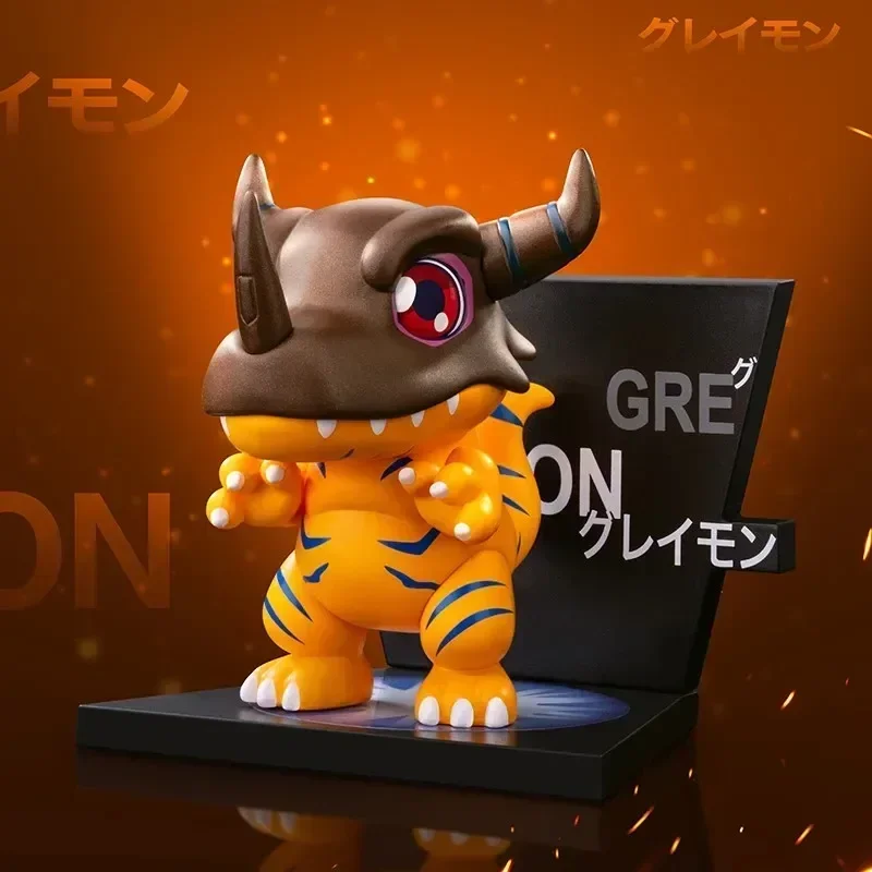 POP MART Digimon Adventure Fridge Magnet Series 100% Original Blind Box Surprise Toys Mystery Box Cute Anime Action Figure