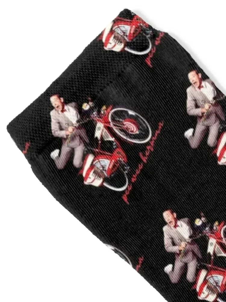 جوارب Pee Wee Herman، Pe Wee Socks جوارب رجالية رياضية وترفيهية برباط لامع مصمم للرجال جوارب نسائية