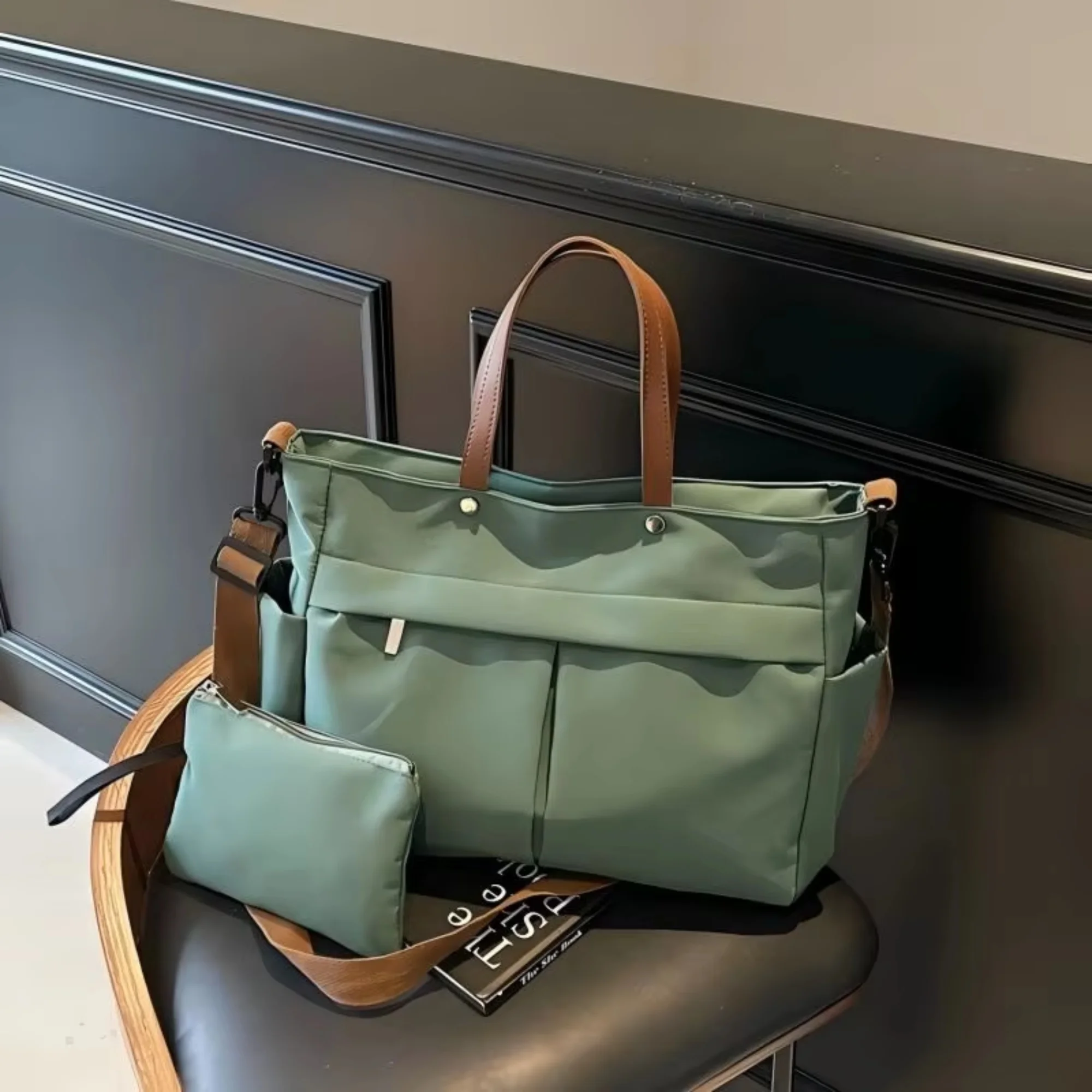 

2 шт., сумка для спортзала и фитнеса, спортивная дорожная сумка через плечо, большие рабочие сумки для женщин, студентов, сумка для ноутбука