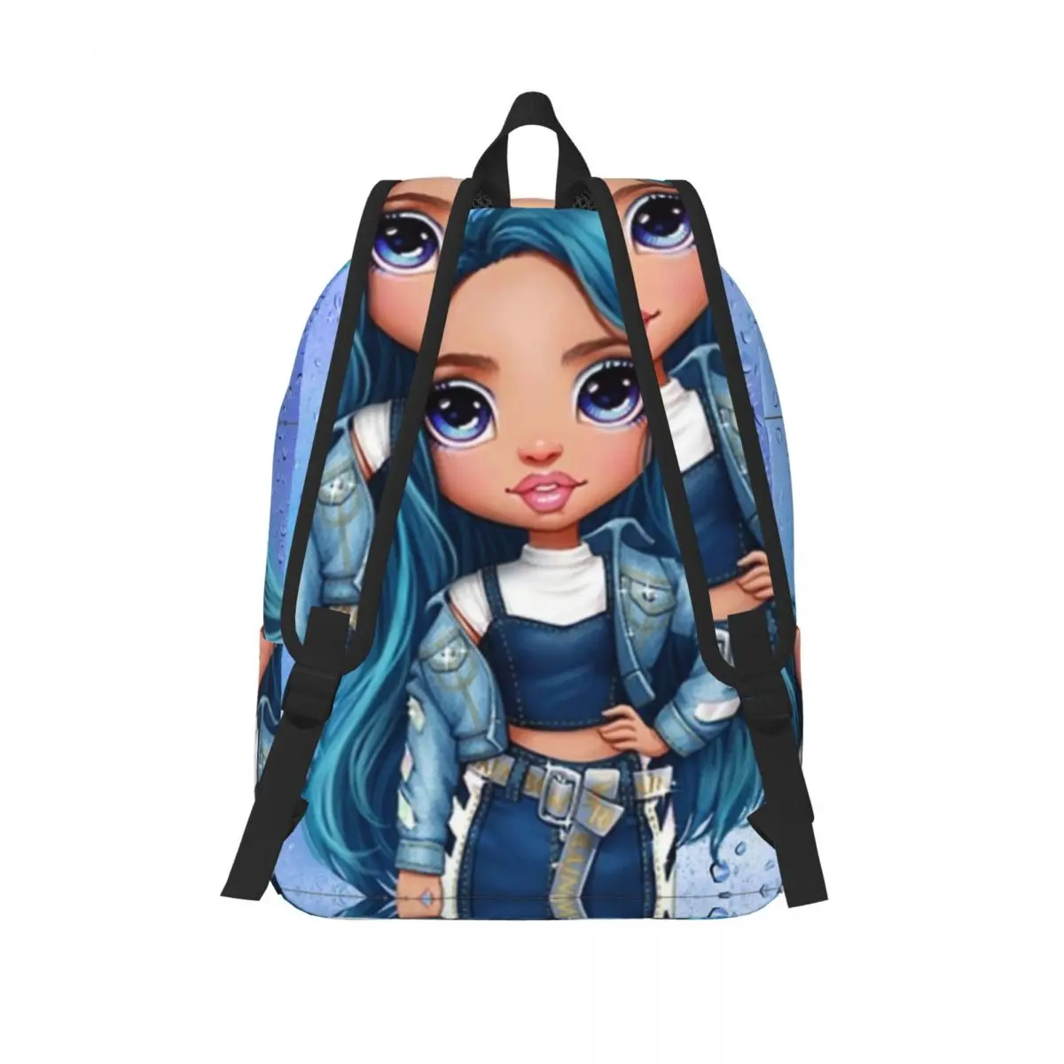 Regenbogen High Skylar Bradshaw Rucksack Middle High College Schüler Bücher tasche Teenager Leinwand Daypack Sport