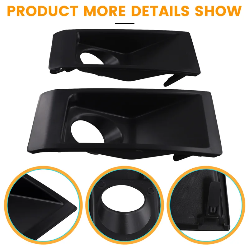 

A19Q-Car Front Fog Lamp Cover For Toyota Land Cruiser 70 Series LC76 LC78 LC79 FJ79 2024