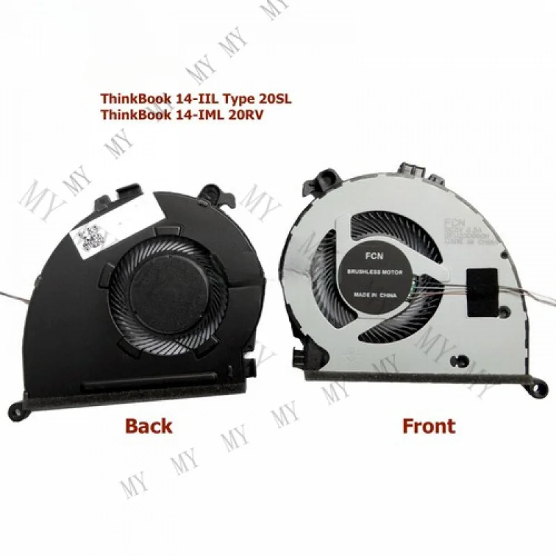 

TT Cooling Fans Cooler Radiator For Lenovo 14-IIL Type 20SL 14-IML 20RV DQ5D576G011