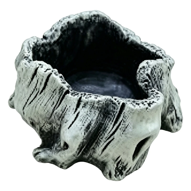  Artificial Driftwood Succulents Planter Resin Tree Stumps Sculpture Rustics