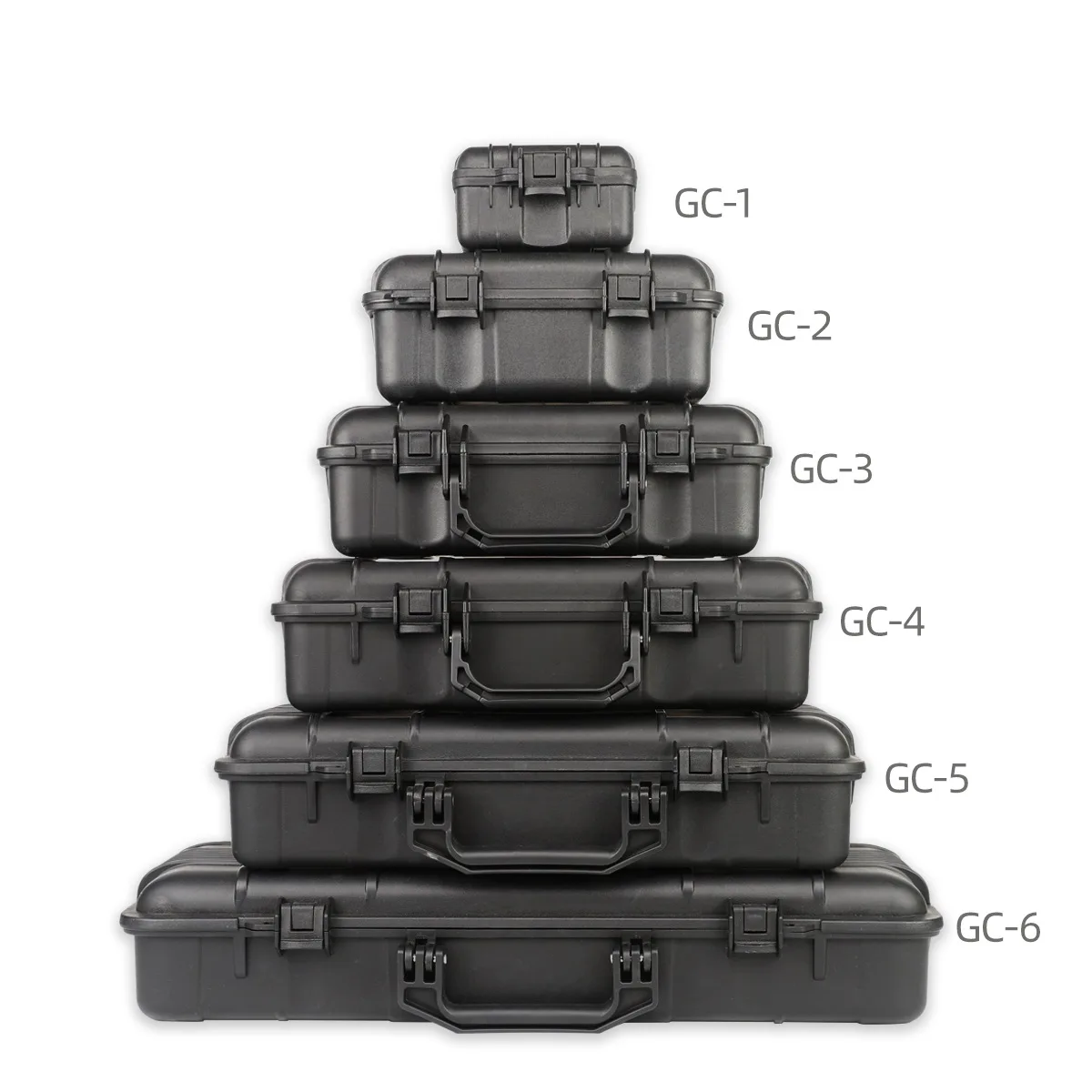 Plastic Toolbox Sealed Waterproof Equipment Box Shock-proof Instrument Case Safety Protective Tool Case Outdoor Portable Box