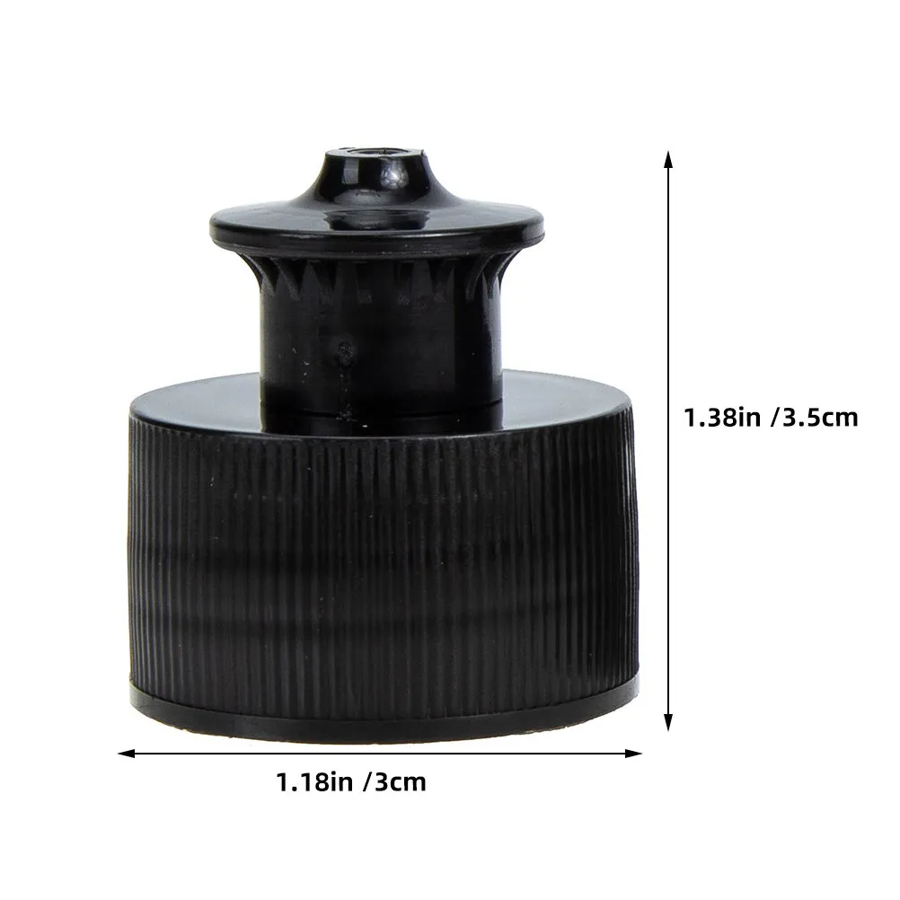 50Pcs Pull-Style Water Bottle Caps Leak-Proof Plastic Screw Tops for Sports Travel Everyday Use Compatible with 28Mm Neck