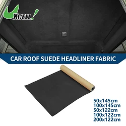 UXCELL Self Adhesive Headliner Fabric With Foam Backing Interior Trim DIY Roof Repair Replace for Car RV Suede Fabric 50x145cm