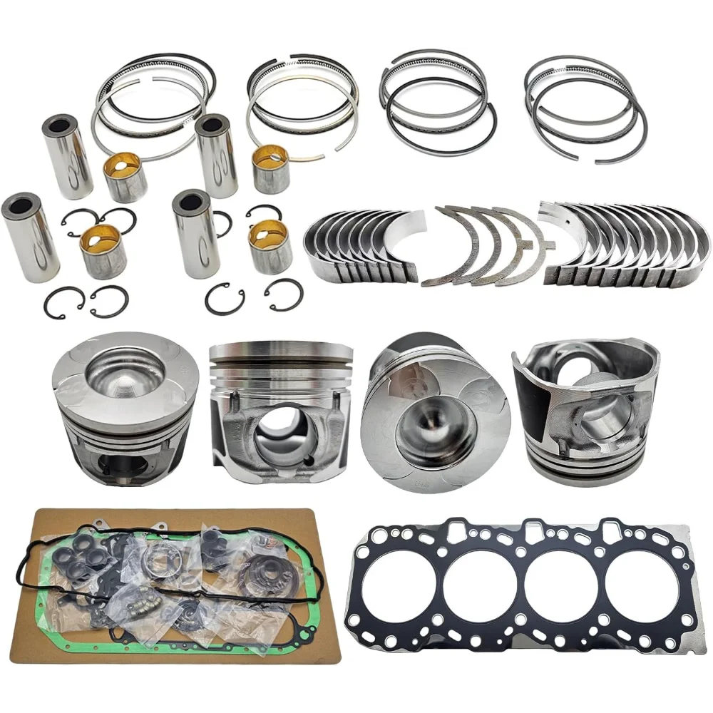 1KD Rebuild Overhaul Kit With Gasket Set Bearings For Toyota Engine Spart Part