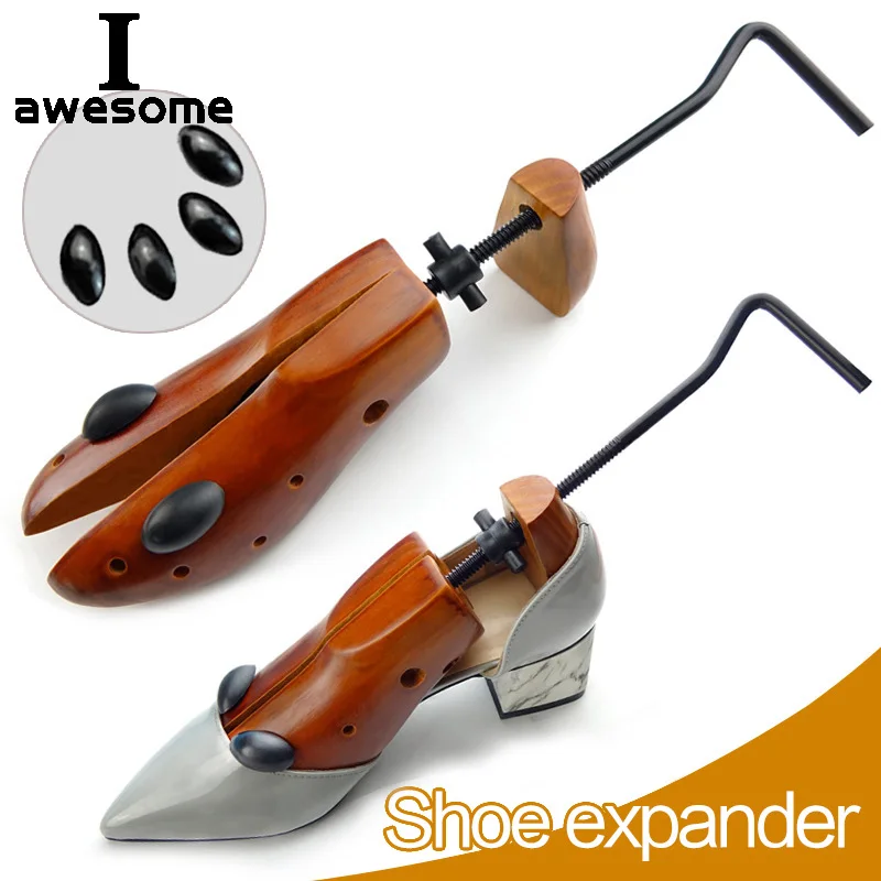 

1 Piece Shoe Stretcher Wooden Shoes Tree Shaper Rack Wood Adjustable Flats Pumps Boots Expander Trees Size S/M/L Man Women