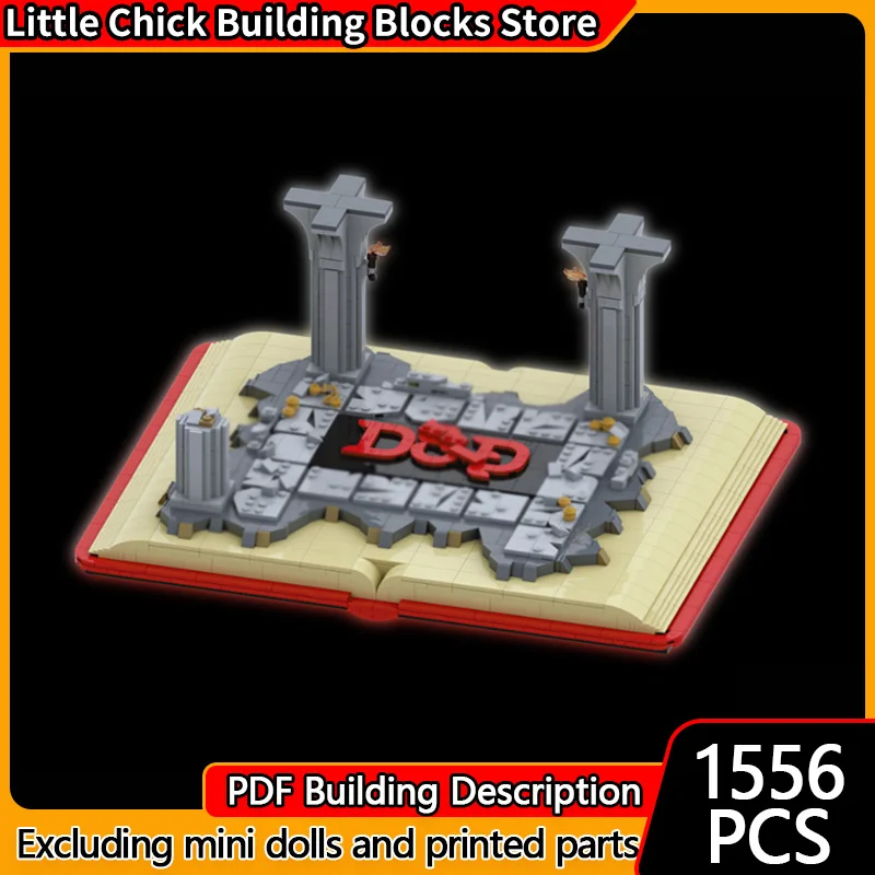 

Popular Anime Model MOC Building Bricks Special Display Stand Modular Technology Gifts Holiday Assemble Children Toys Suit