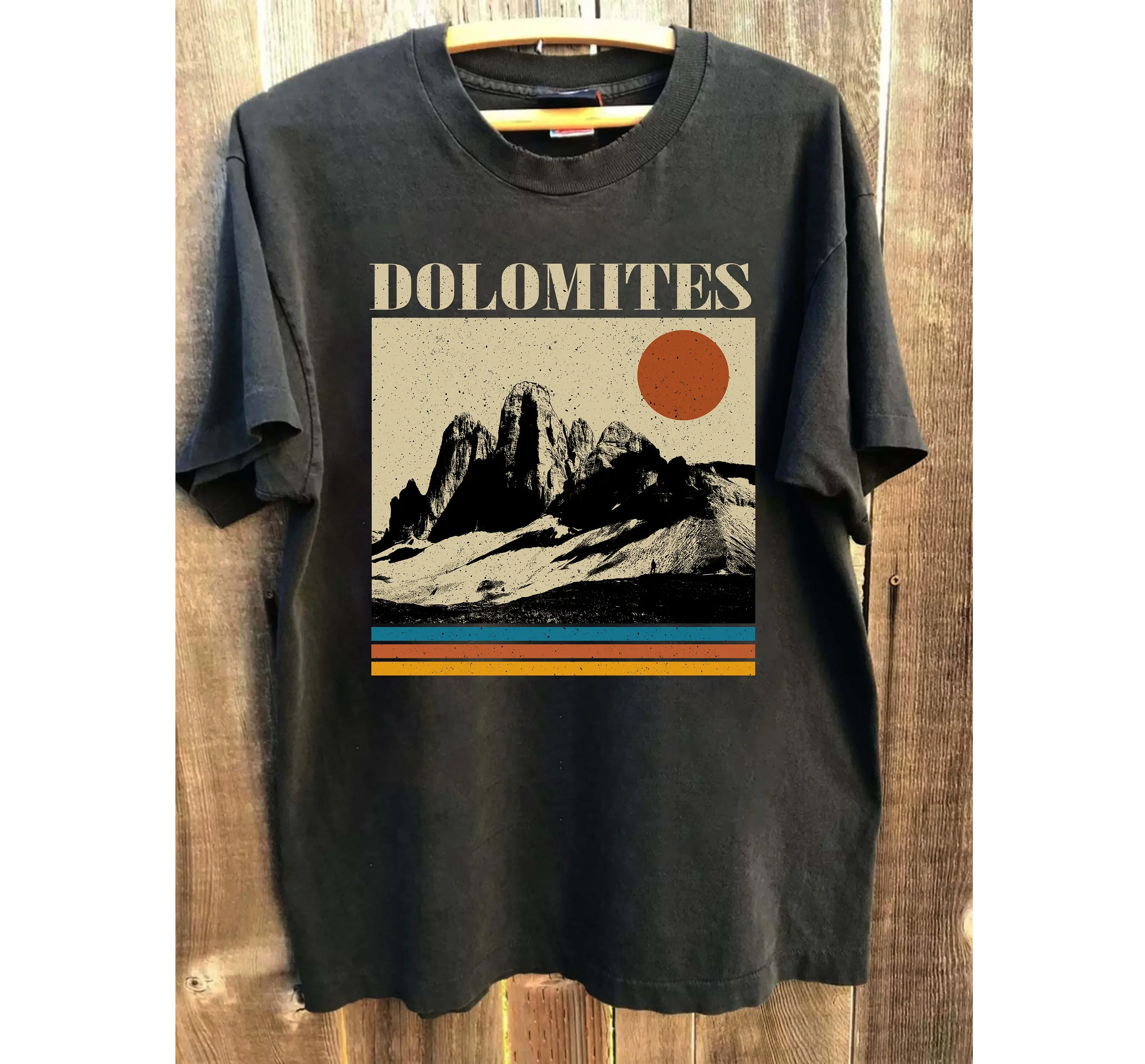 Dolomites SweaT T Shirt Italy Travel Vintage Retro For Him