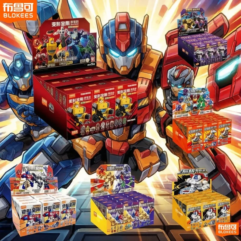 

В наличии: Мини-фигурки Blokees Transformers, полная серия, настольные украшения, сборные модели, игрушки, подарок на день рождения для мальчика.