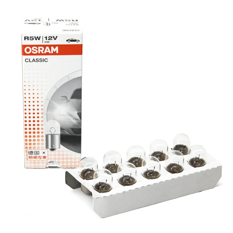 OSRAM 5007 HALOGEN LAMP BULB 12V R5W SIGNAL LIGHT AUTOMOTIVE LIGHTING SYSTEM