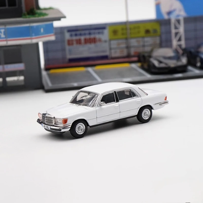 

Diecast Original 1:64 Scale 450SEL W116 Alloy Model Simulation Decoration Hobbies Souvenirs Gifts Collection Static Display