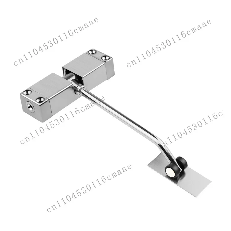 Household door closer Silent return door spring Simple closure device Lightweight automatic door closing artifact No punching