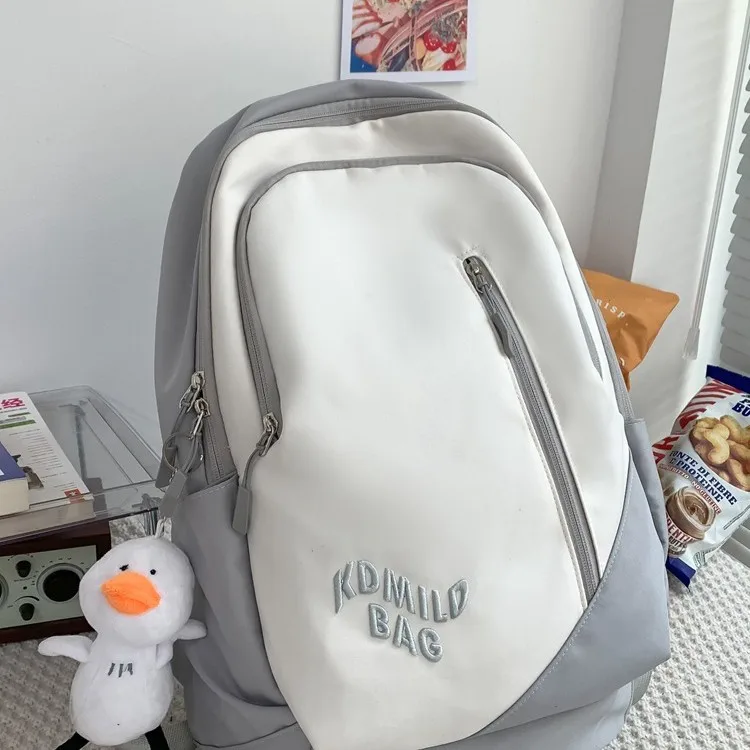 Korean Lightweight Teen Girls School Backpack Casual Travel Rucksack Fashion School Bag for Junior & Senior High Students