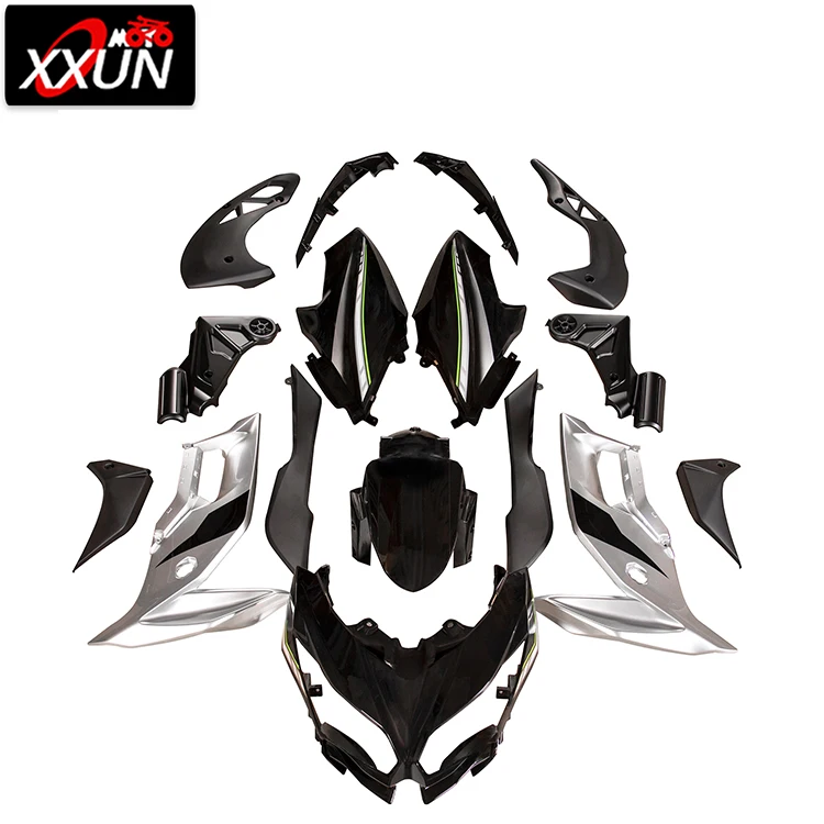 XXUN Motorcycle Parts Complete Bodywork Fairing Kit Injection Molding Body Kits for Kawasaki Versys 650 KLE 650 2015-2020