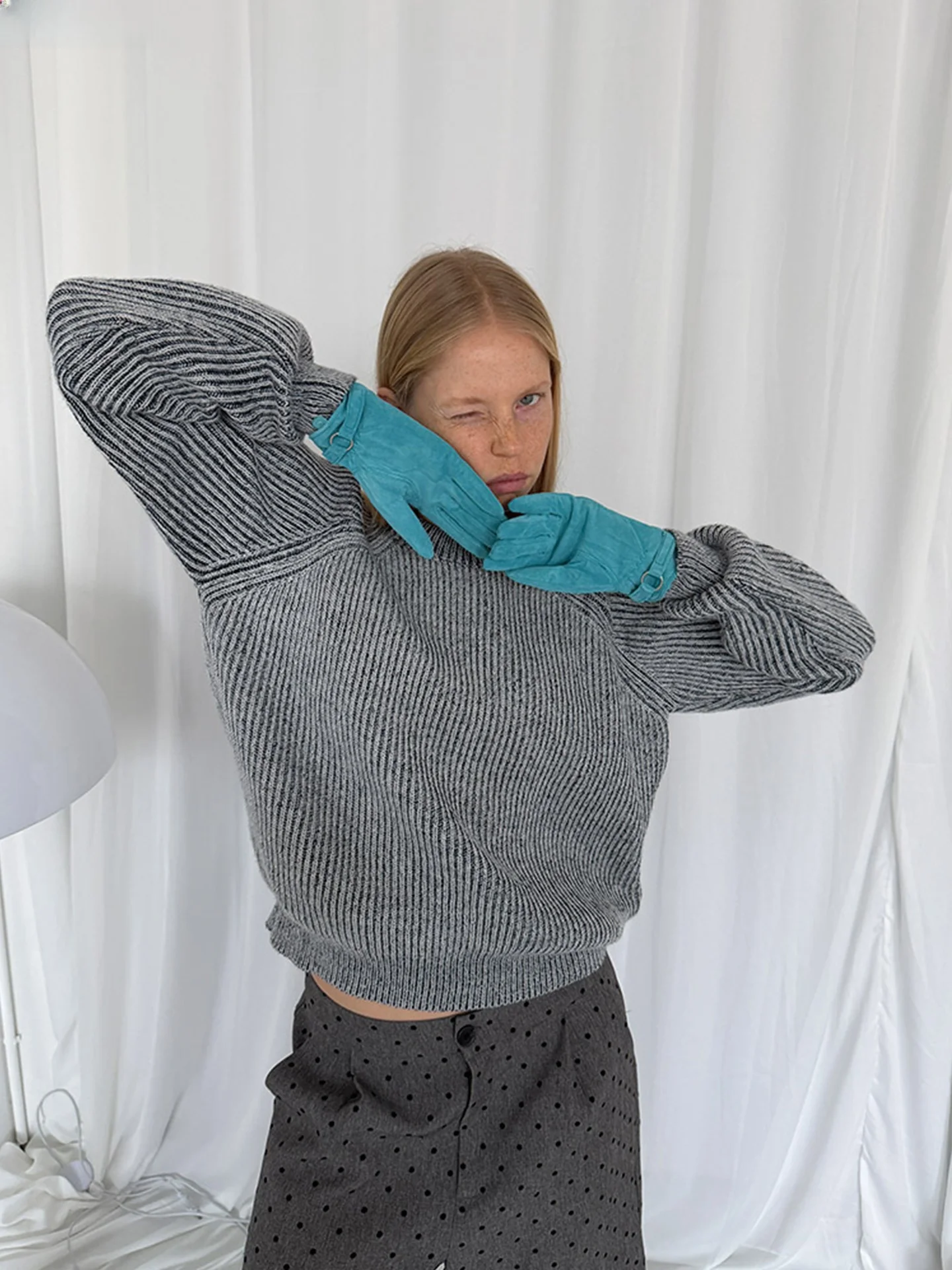 

Свитер-пуловер Rorio Rarelicold с круглым вырезом, узором снежинок, повседневный, приталенный, с длинными рукавами, из полиэфирного волокна, для зимы