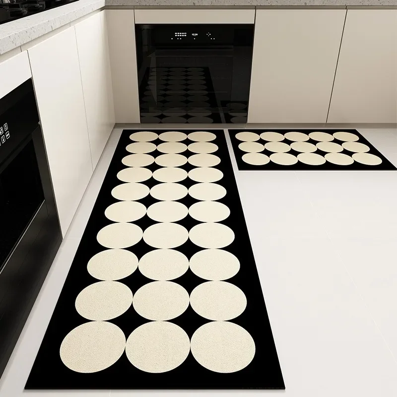 

Diatom Mud PVC Absorbent Floor Mat, Non-slip, Water-absorbent, Quick-drying, Modern, Luxury, Home Decoration