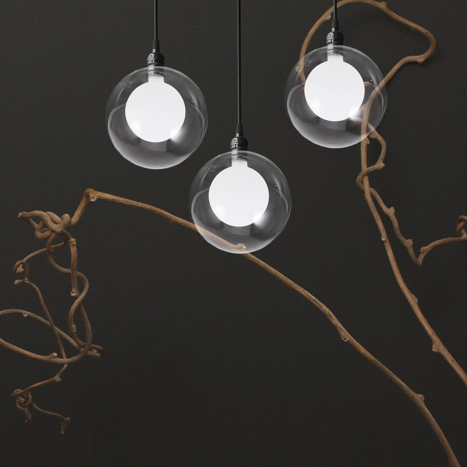 

Подвесной абажур для люстры, 100 мм, основание G4, стеклянный абажур, прочный, простой в установке для домашнего освещения, фиксирующий стеклянный абажур