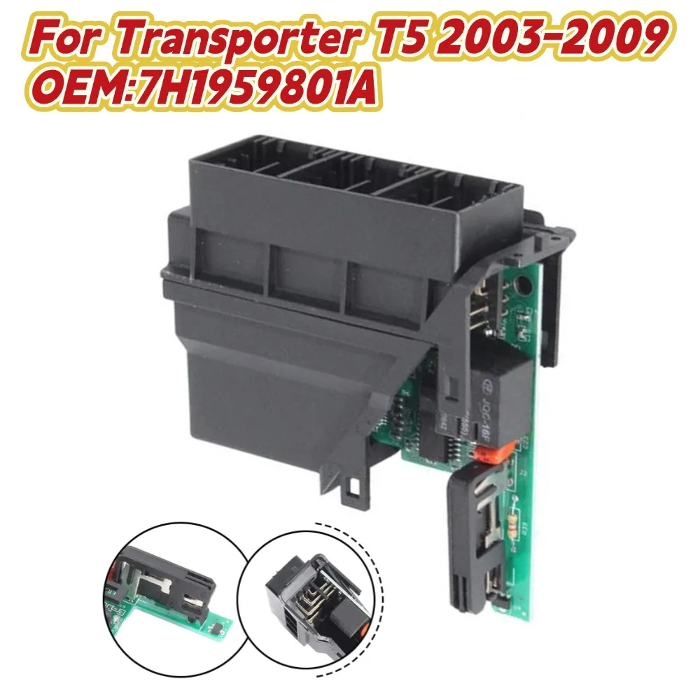 For Transporter T5 2003-2009 Car Front Left Door Window Regulator Motor Module 7H1959801A Direct Replacement Regulator Motor  ﻿