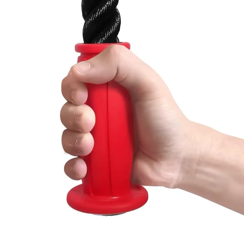Ergonomic Non Slip Tricep Rope Cable Attachment For Home Gym Fitness Bodybuilding Exercise Workout Training Equipment Set view 3