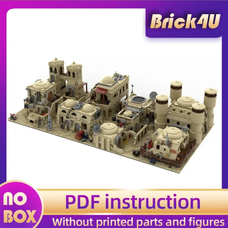 

Popular Star Movie Model Moc Building Bricks Space Desert Town Technology Modular Blocks Gifts Christmas Toys DIY Sets Assembly