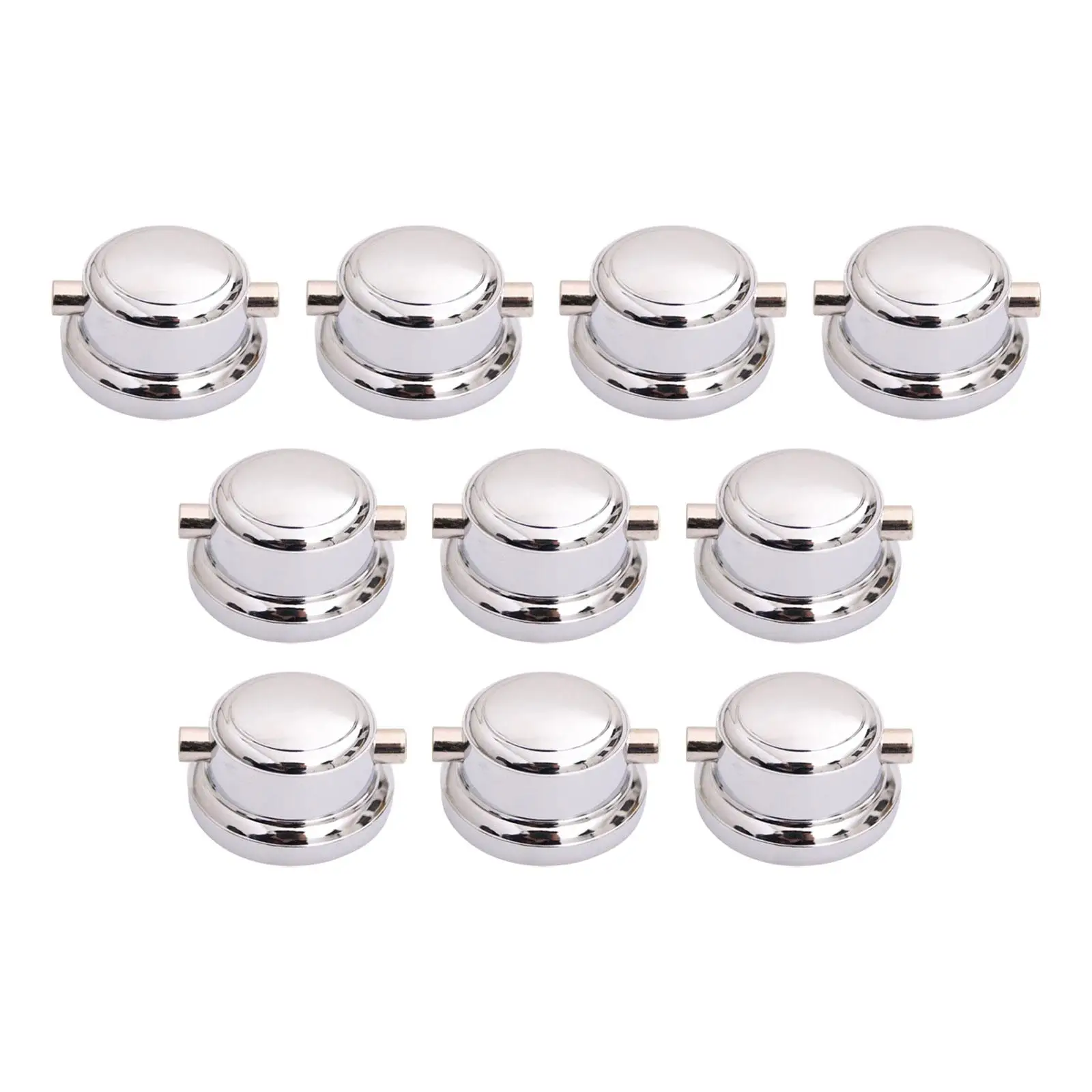 Drum Lugs Double End, Drum Kit, Percussion Accessories Drum Ears with Pads Drum Set Hardware Accessories